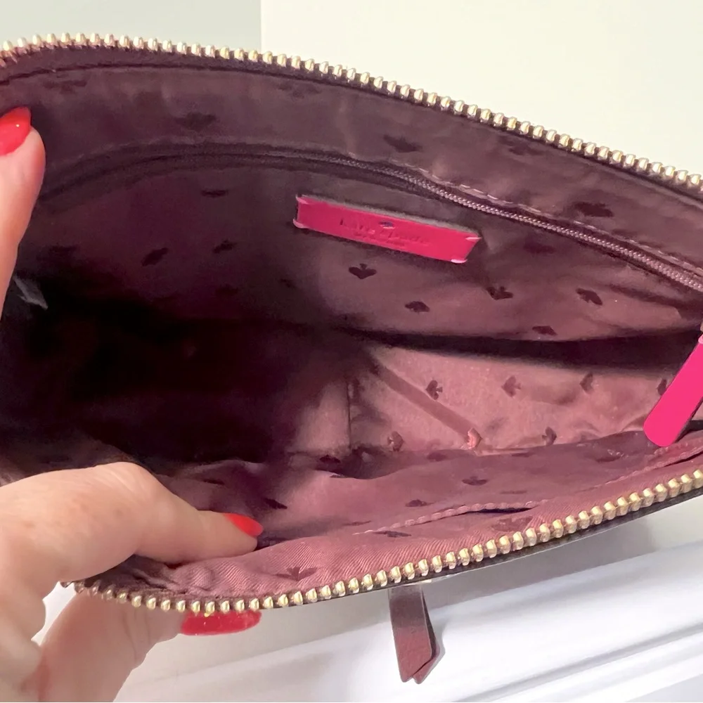 Kate Spade ♠️ Burgundy Red Crossbody Bag